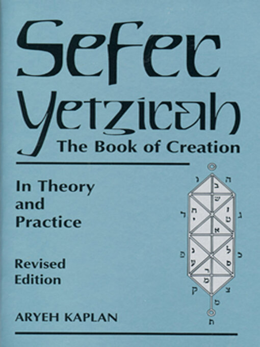 Title details for Sefer Yetzirah by Aryeh Kaplan - Available